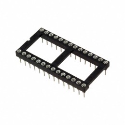 1 pcs : ICA-628-STT - CONN IC DIP SOCKET 28POS TIN
