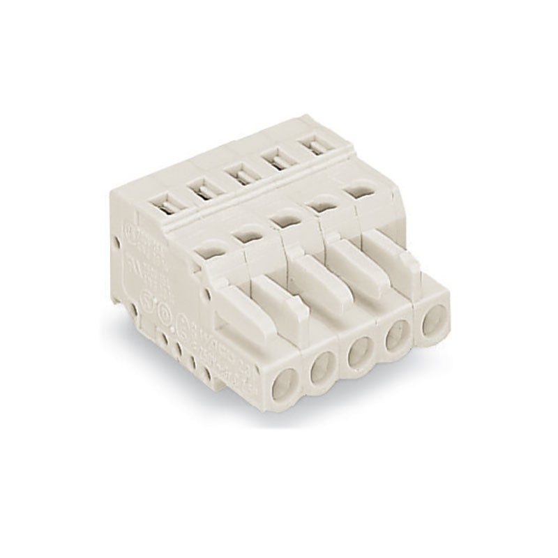 1 pcs : 721-102/026-000 - 1-CONDUCTOR FEMALE PLUG 100% PR