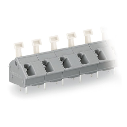 1 pcs : 256-603 - PCB TERMINAL BLOCK PUSH-BUTTON