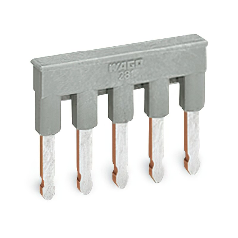 1 pcs : 281-485 - COMB-STYLE JUMPER BAR INSULATED