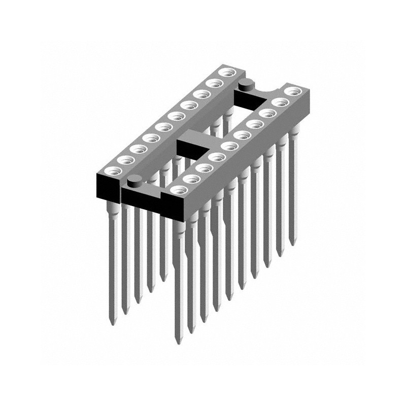 1 pcs : 123-83-320-41-001101 - CONN IC DIP SOCKET 20POS GOLD