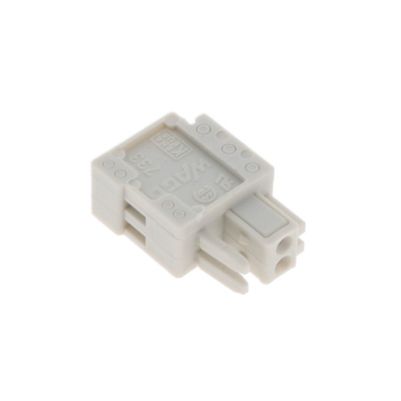 1 pcs : 733-102 - 1-CONDUCTOR FEMALE PLUG 100% PR