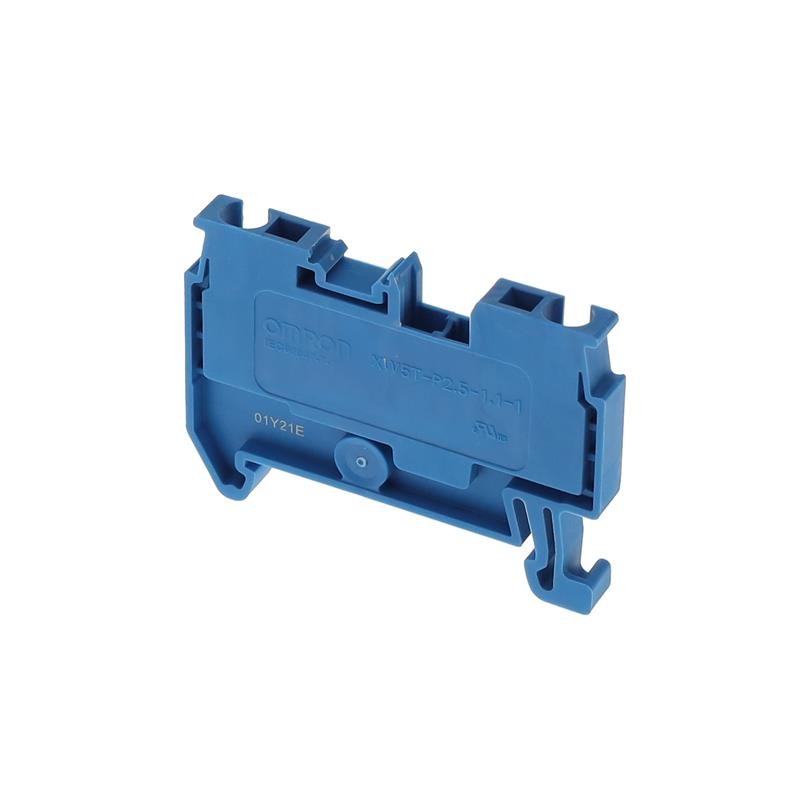 1 pcs : XW5T-P2.5-1.1-1BL - TERM BLK PUSHIN2.5MM 1:1 1TIER B