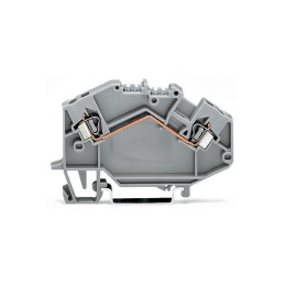 1 pcs : 780-601 - 2-CONDUCTOR THROUGH TERMINAL BLO