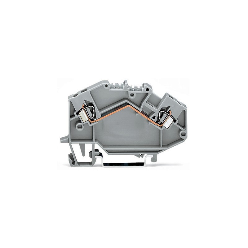 1 pcs : 780-601 - 2-CONDUCTOR THROUGH TERMINAL BLO