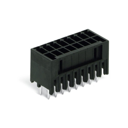 1 pcs : 713-1404 - THT MALE HEADER, 2-ROW 0.8 X 0.