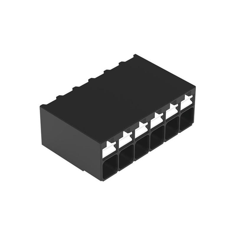 1 pcs : 2086-1206/700-000/997-607 - TERM BLK 6P SIDE ENT 3.5MM SMT