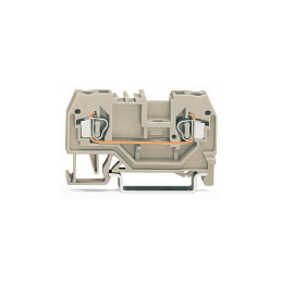 1 pcs : 280-992 - 2-CONDUCTOR THROUGH TERMINAL BLO