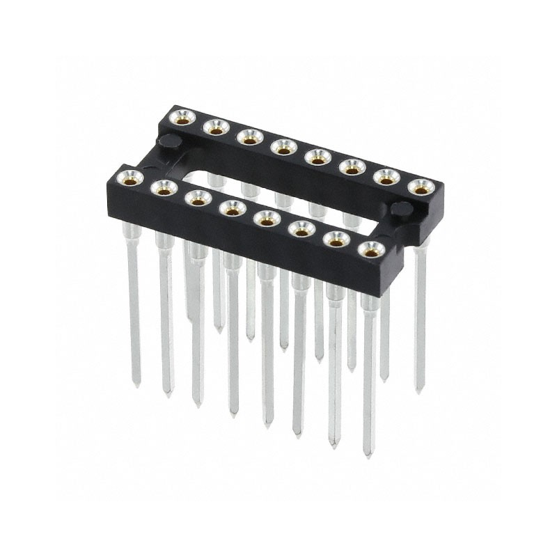 1 pcs : D0816-42 - CONN IC DIP SOCKET 16POS GOLD