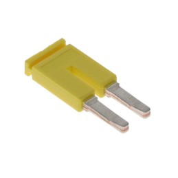 1 pcs : XW5S-P2.5-2YL - SHRT BAR 2.5MM 2 POLE YELLOW