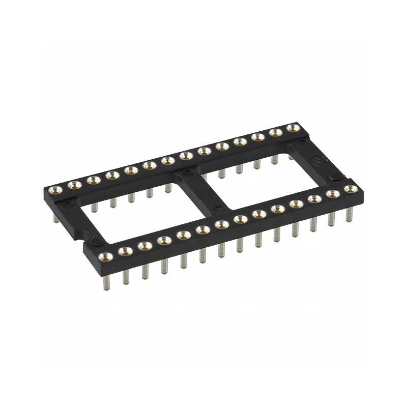 1 pcs : 115-93-628-41-003000 - CONN IC DIP SOCKET 28POS GOLD