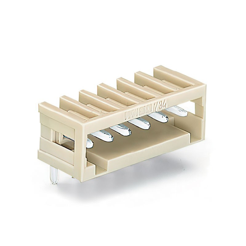 1 pcs : 734-168 - HEADER MALE R/A 8POS