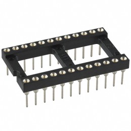 1 pcs : 111-43-624-41-001000 - CONN IC DIP SOCKET 24POS GOLD