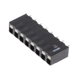 1 pcs : 2086-3108 - TERM BLK 8P TOP ENTRY 5.0MM PCB