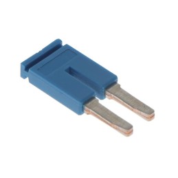 1 pcs : XW5S-P2.5-2BL - SHRT BAR 2.5MM 2 POLE BLUE