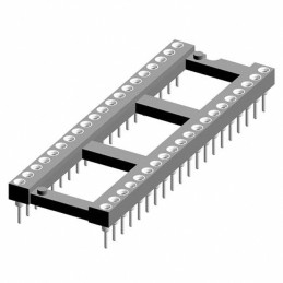 1 pcs : 110-83-640-41-001101 - CONN IC DIP SOCKET 40POS GOLD