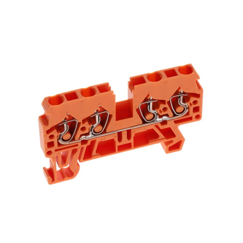 1 pcs : 870-832 - 4-CONDUCTOR THROUGH TERMINAL BLO