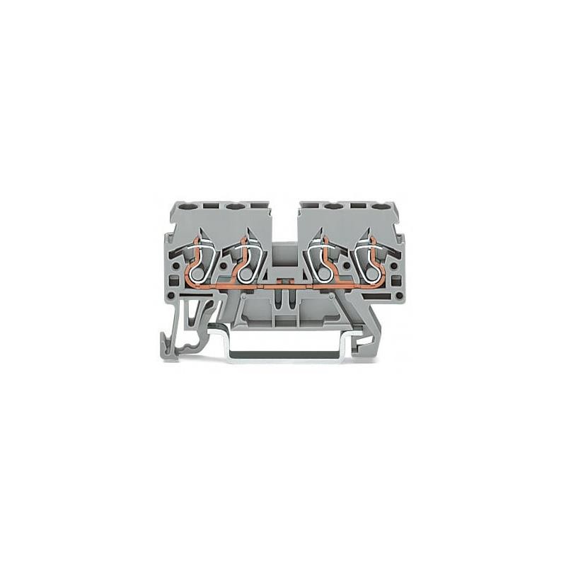 1 pcs : 870-835 - 4-CONDUCTOR THROUGH TERMINAL BLO