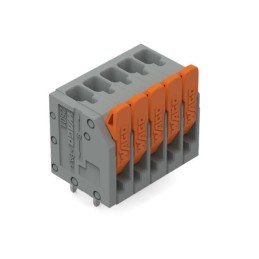 1 pcs : 2601-3105 - TERM BLK PCB LEVER 3.5MM 5POS