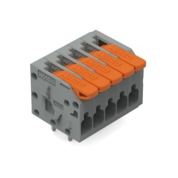 1 pcs : 2601-1105 - TERM BLK PCB LEVER 3.5MM 5POS