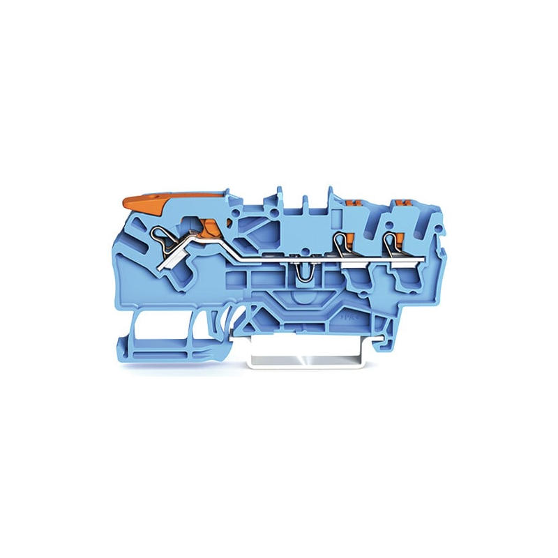 1 pcs : 2102-5304 - 3-CONDUCTOR THROUGH TERMINAL BLO