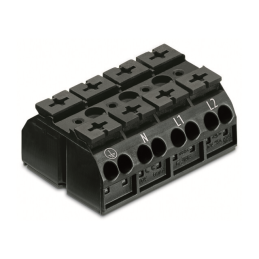1 pcs : 862-1504 - 4-CONDUCTOR CHASSIS-MOUNT TERMIN