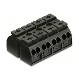 1 pcs : 862-504 - 4-CONDUCTOR CHASSIS-MOUNT TERMIN