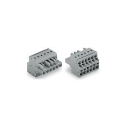 1 pcs : 231-2102/026-000 - 2-CONDUCTOR FEMALE CONNECTOR 2.
