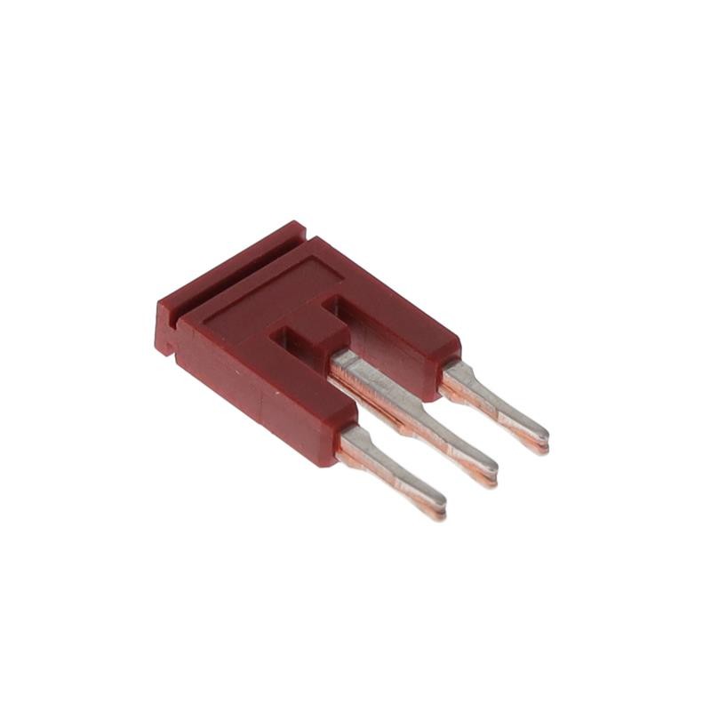 1 pcs : XW5S-P1.5-3RD - SHRT BAR 1.5MM 3 POLE RED