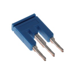 1 pcs : XW5S-P1.5-3BL - SHRT BAR 1.5MM 3 POLE BLUE