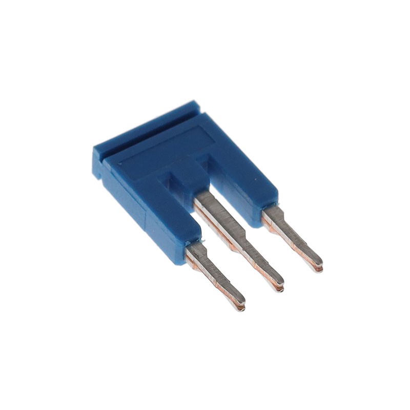 1 pcs : XW5S-P1.5-3BL - SHRT BAR 1.5MM 3 POLE BLUE