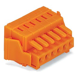 1 pcs : 734-203/037-000 - 1-CONDUCTOR FEMALE PLUG 100% PR