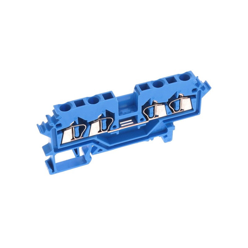 1 pcs : 280-604 - 4-CONDUCTOR THROUGH TERMINAL BLO