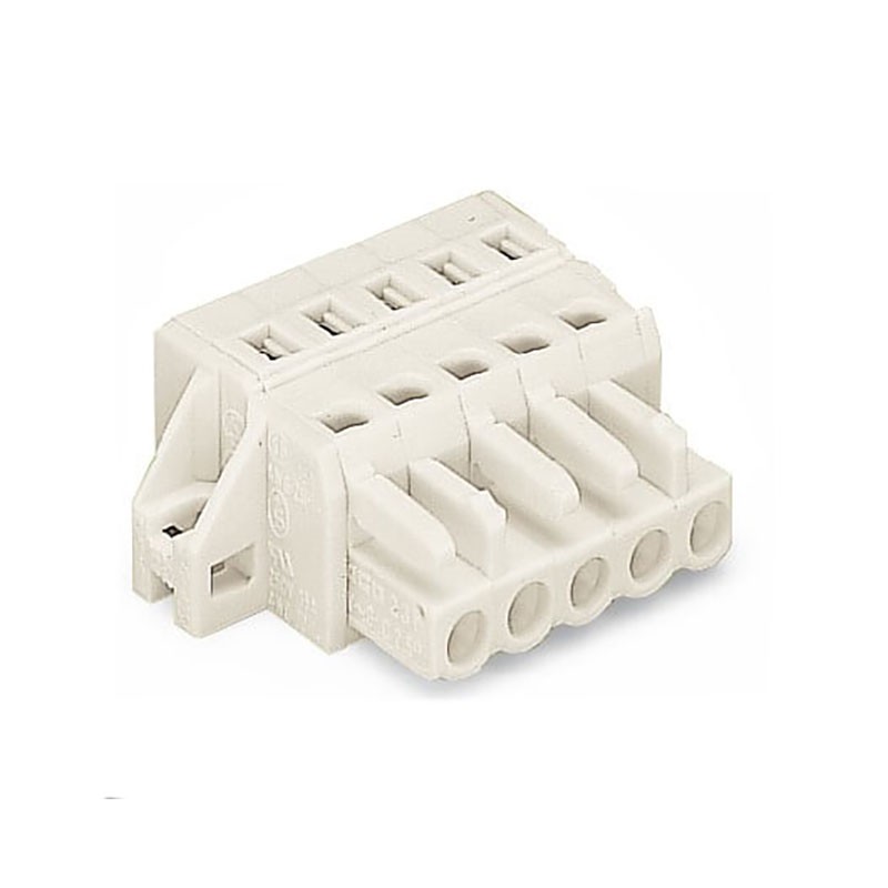 1 pcs : 721-102/031-000 - 1-CONDUCTOR FEMALE PLUG 100% PR