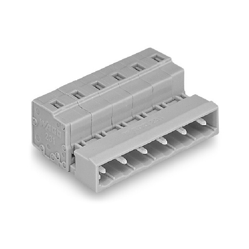 1 pcs : 731-603 - 1-CONDUCTOR MALE CONNECTOR 2.5