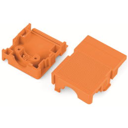 1 pcs : 232-633 - STRAIN RELIEF HOUSING ORANGE