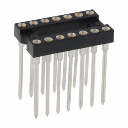 1 pcs : 123-93-314-41-001000 - CONN IC DIP SOCKET 14POS GOLD