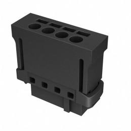 1 pcs : XW4H-04A1 - TERM BLOCK PLUG 4POS STR 2.54MM