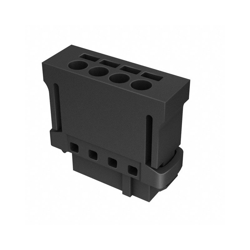 1 pcs : XW4H-04A1 - TERM BLOCK PLUG 4POS STR 2.54MM
