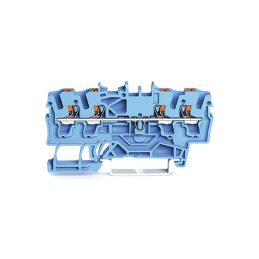 1 pcs : 2202-1404 - 4-CONDUCTOR THROUGH TERMINAL BLO