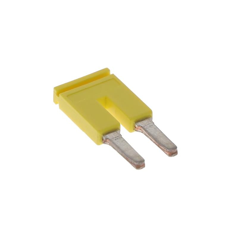 1 pcs : XW5S-P4.0-2YL - SHRT BAR 4MM 2 POLE YELLOW