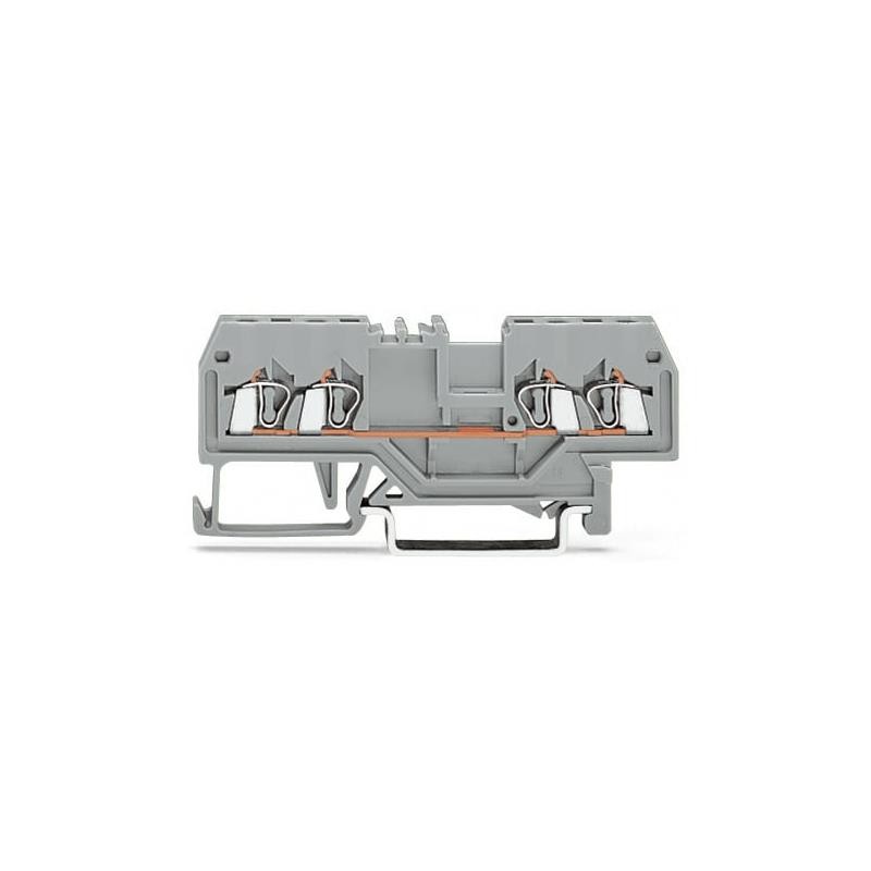 1 pcs : 279-832 - 4-CONDUCTOR THROUGH TERMINAL BLO