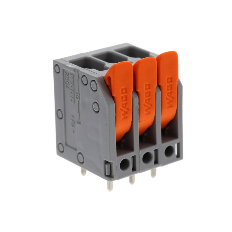 1 pcs : 2604-3103 - PCB TERMINAL BLOCK LEVER 4 MM