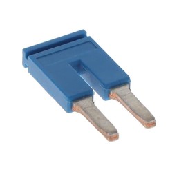 1 pcs : XW5S-P4.0-2BL - SHRT BAR 4MM 2 POLE BLUE