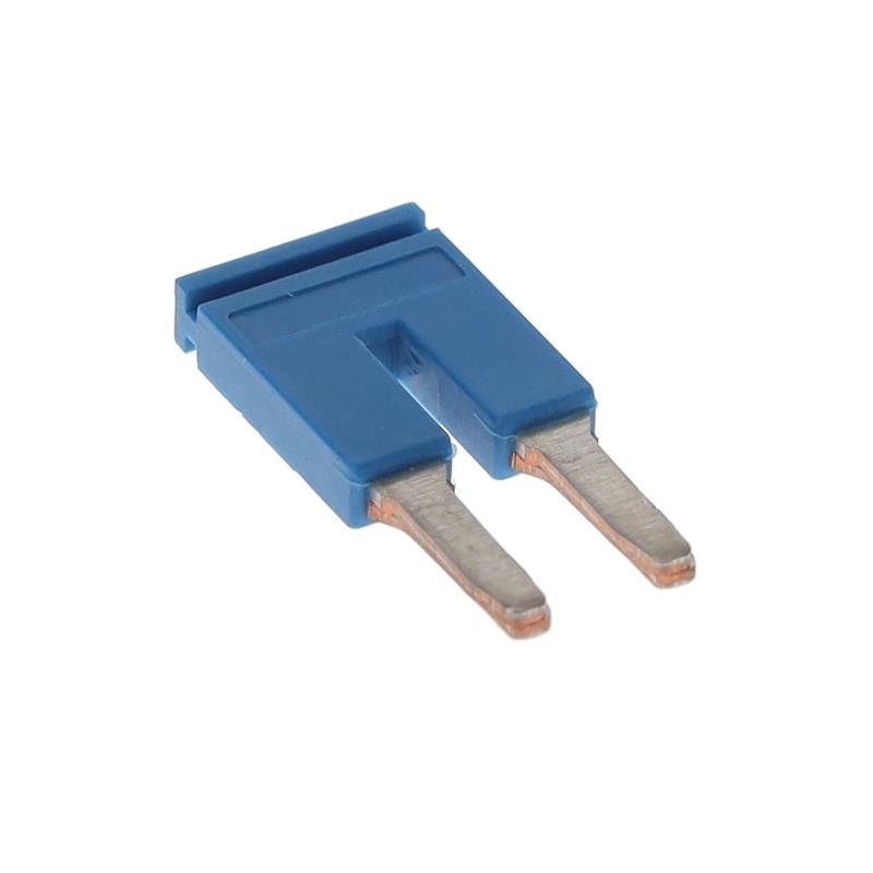 1 pcs : XW5S-P4.0-2BL - SHRT BAR 4MM 2 POLE BLUE