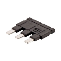 1 pcs : 09330009853 - JUMPER ACROSS 1X3 BLACK 16A