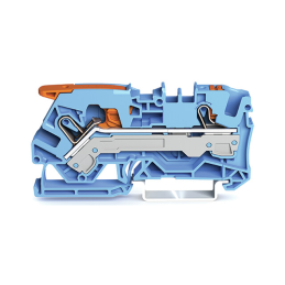 1 pcs : 2106-5204 - 2-CONDUCTOR THROUGH TERMINAL BLO