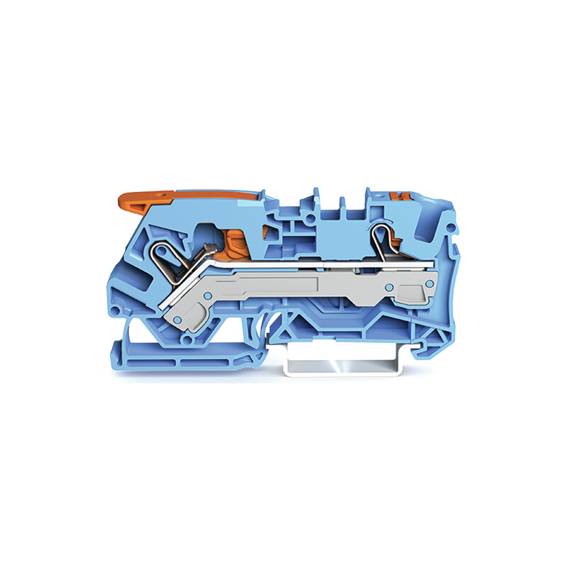 1 pcs : 2106-5204 - 2-CONDUCTOR THROUGH TERMINAL BLO