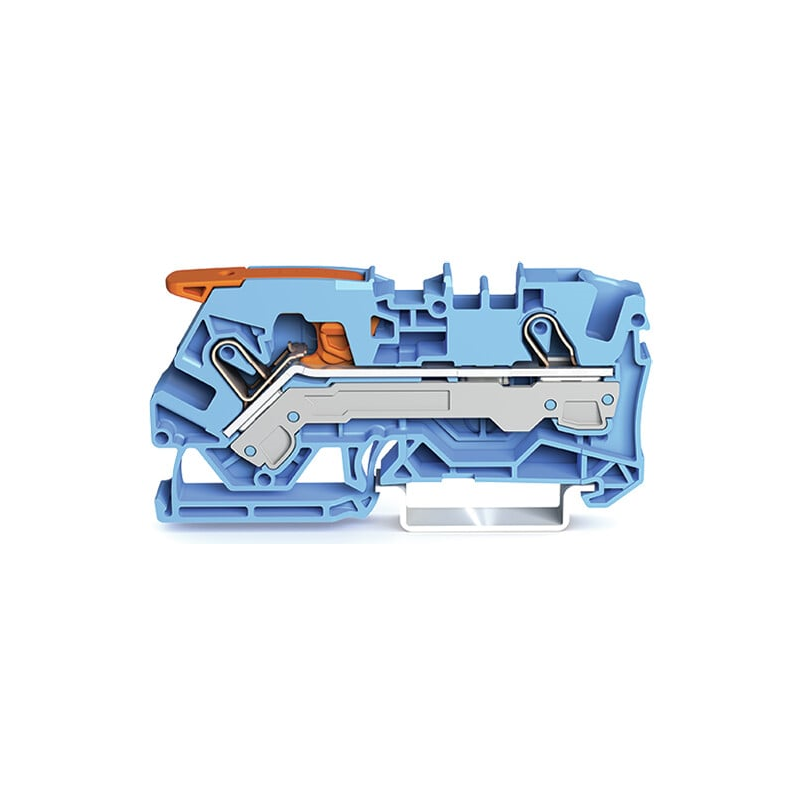 1 pcs : 2106-1204 - 2-CONDUCTOR THROUGH TERMINAL BLO