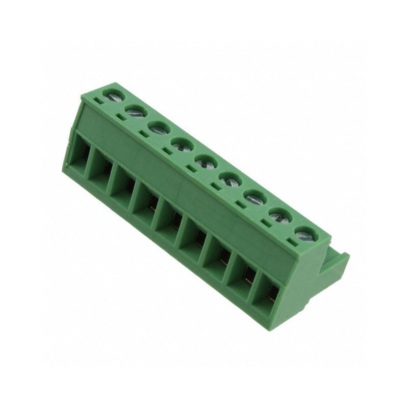 1 pcs : OSTTJ095153 - TERM BLOCK PLUG 9POS STR 5.08MM